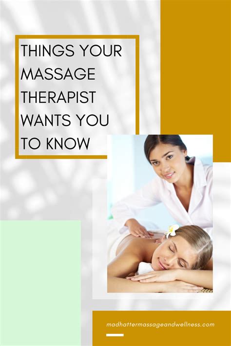 getting a boner during massage|10 Things Your Massage Therapist Wants You to Know